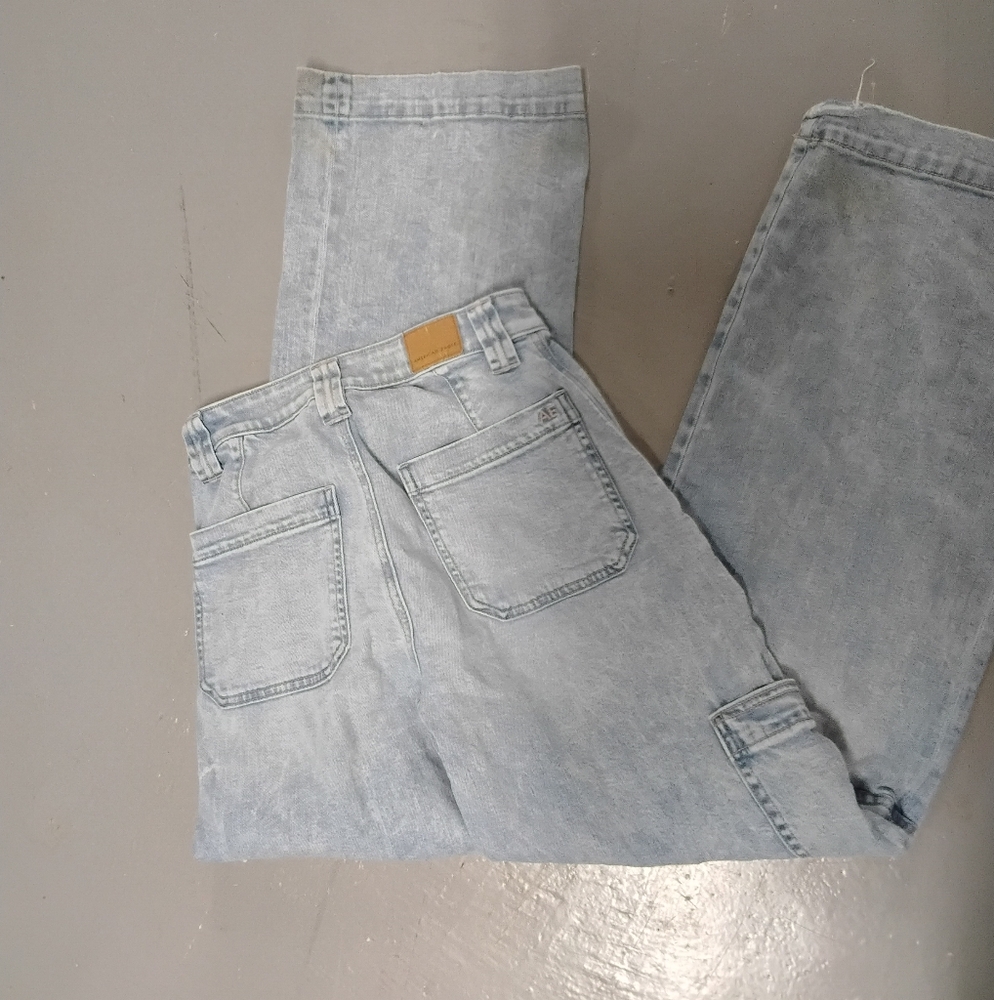 American Eagle Outfitters Blue Relaxed Jeans - Picture 3 of 4